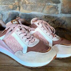 Michael kors rose gold shoes